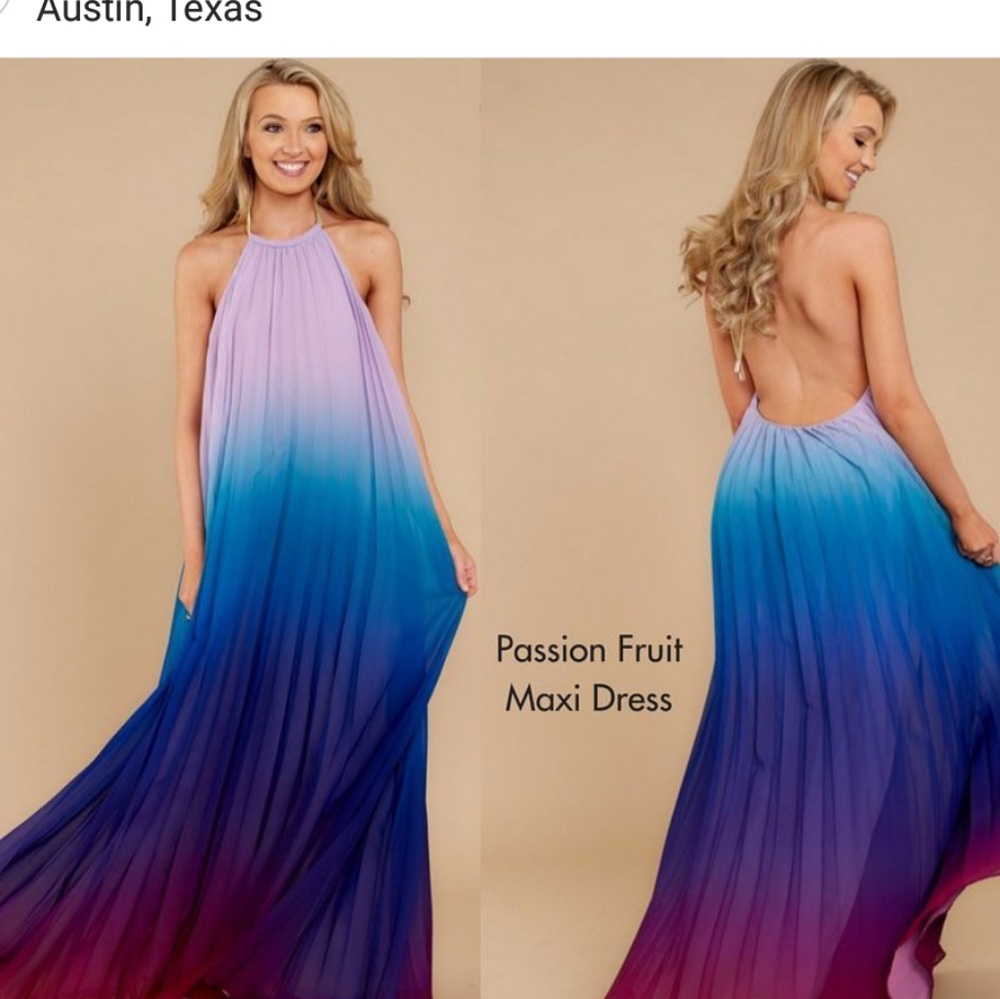 Maxi Dress Vacation Ombre